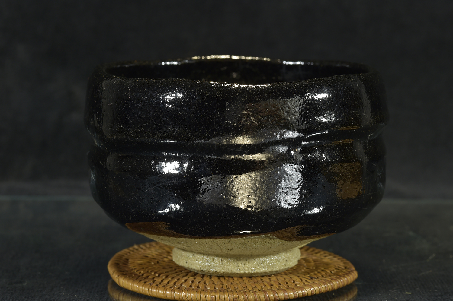 Daitokuji zen templom kuro raku chawan Shoraku Sasaki