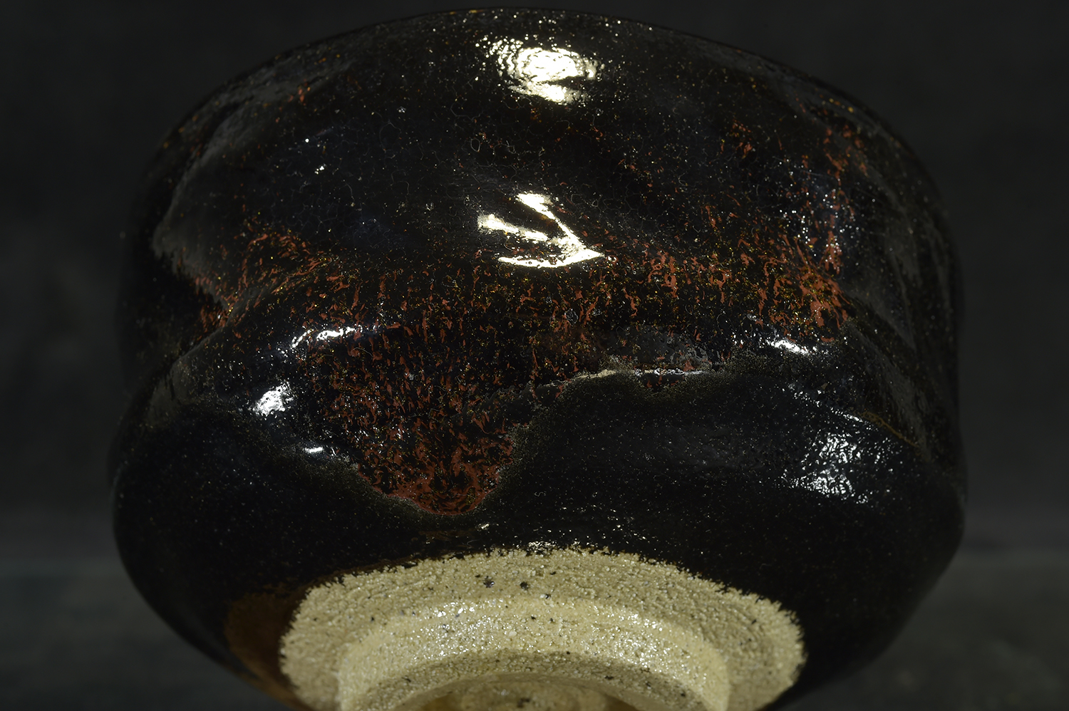 Daitokuji zen templom kuro raku chawan Shoraku Sasaki