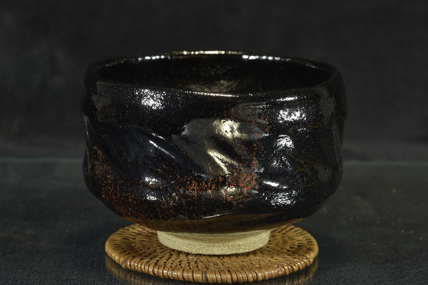 Daitokuji zen templom kuro raku chawan Shoraku Sasaki