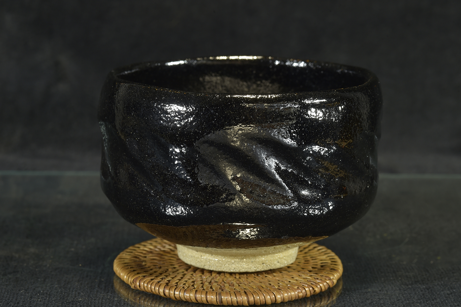 Daitokuji zen templom kuro raku chawan Shoraku Sasaki