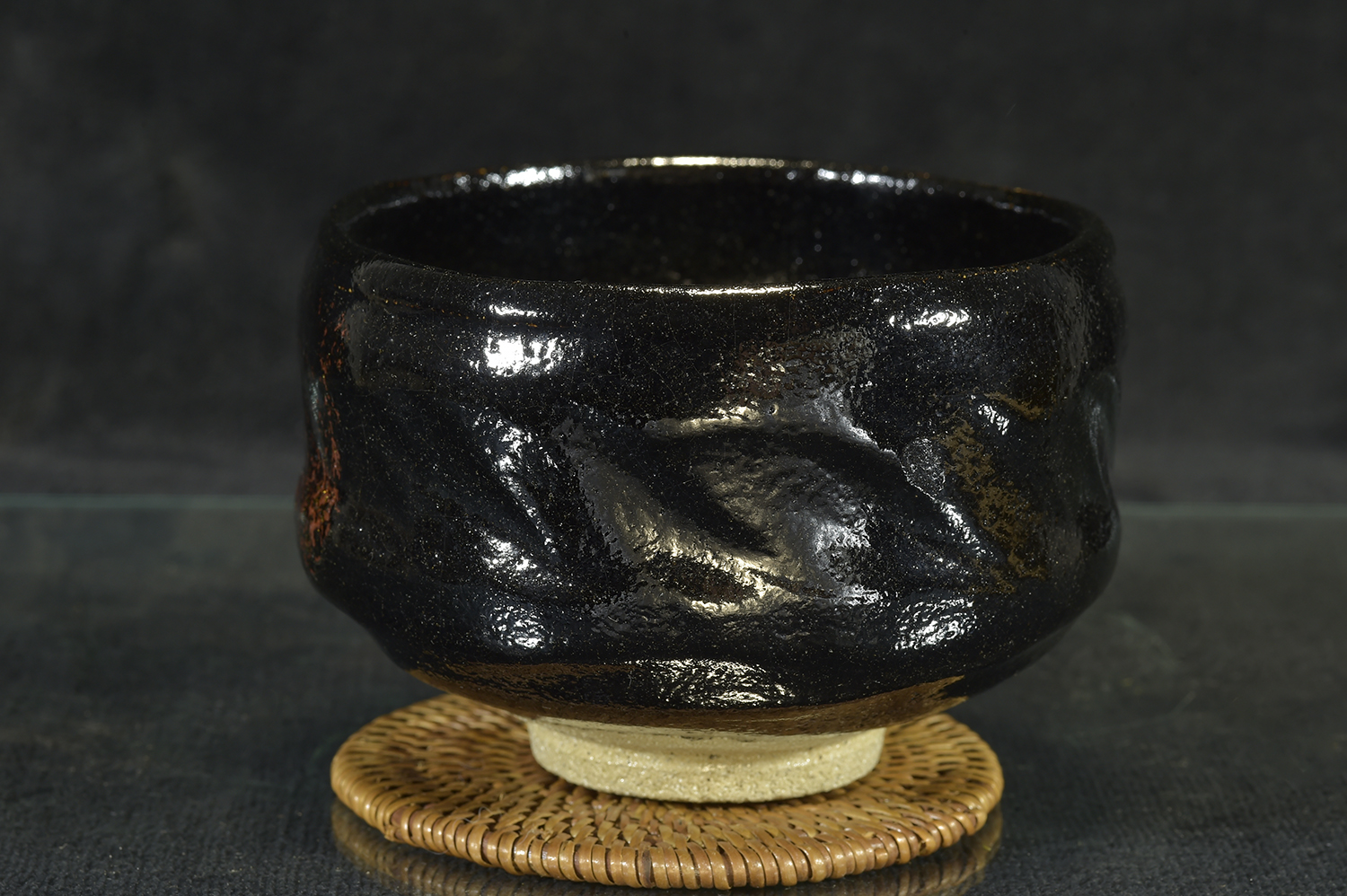 Daitokuji zen templom kuro raku chawan Shoraku Sasaki