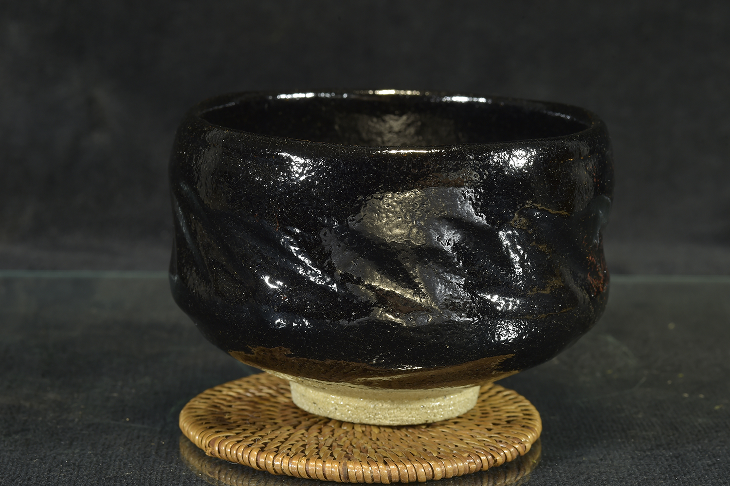 Daitokuji zen templom kuro raku chawan Shoraku Sasaki