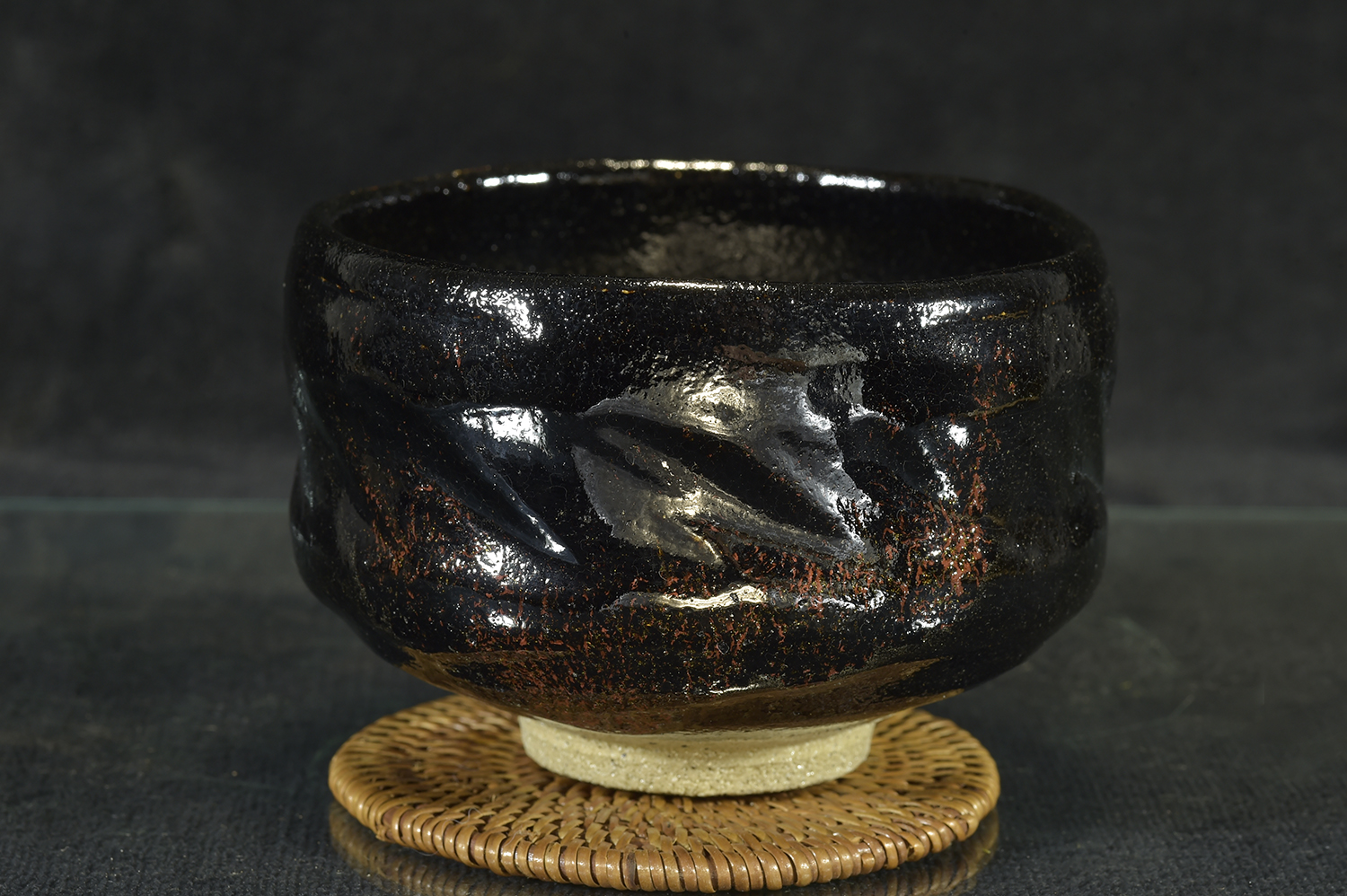 Daitokuji zen templom kuro raku chawan Shoraku Sasaki