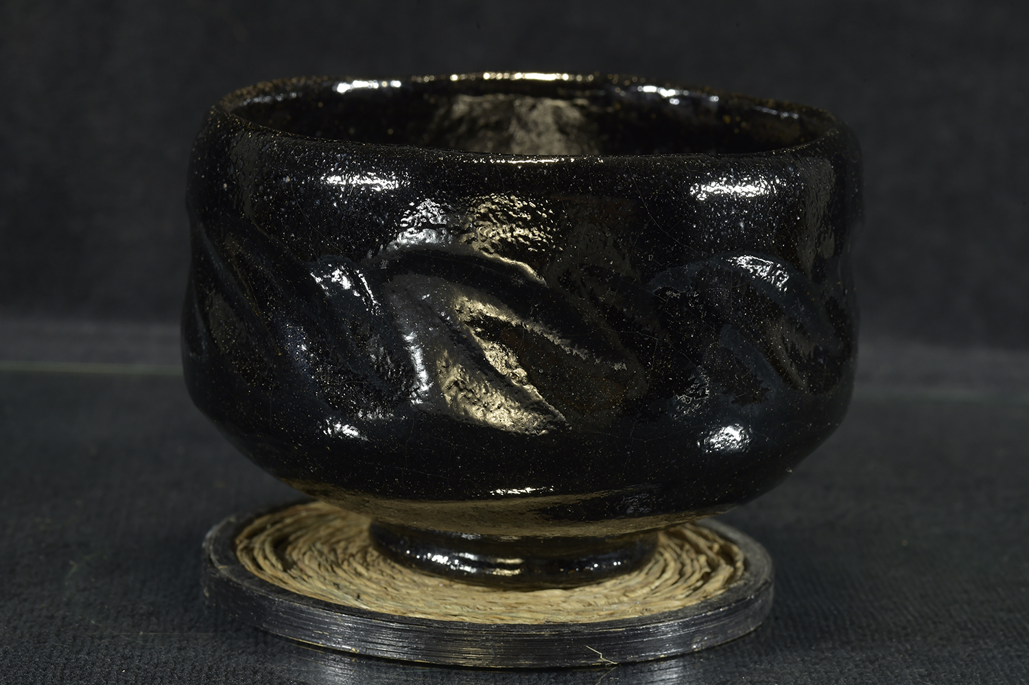 Daitokuji templom raku chawan, japán matcha teáscsésze