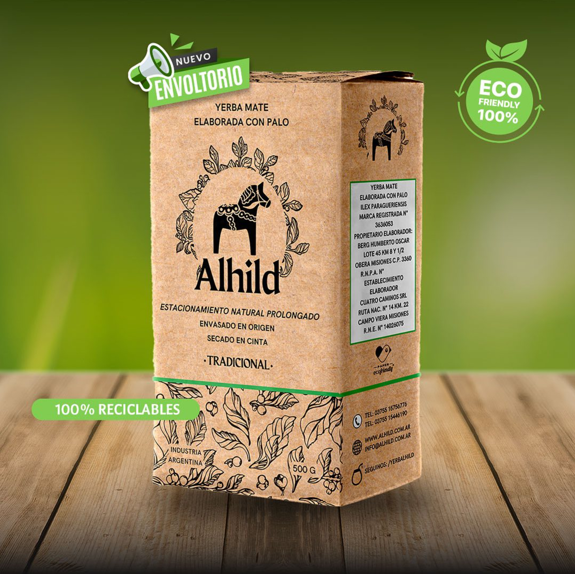 alhild organikus yerba mate tea