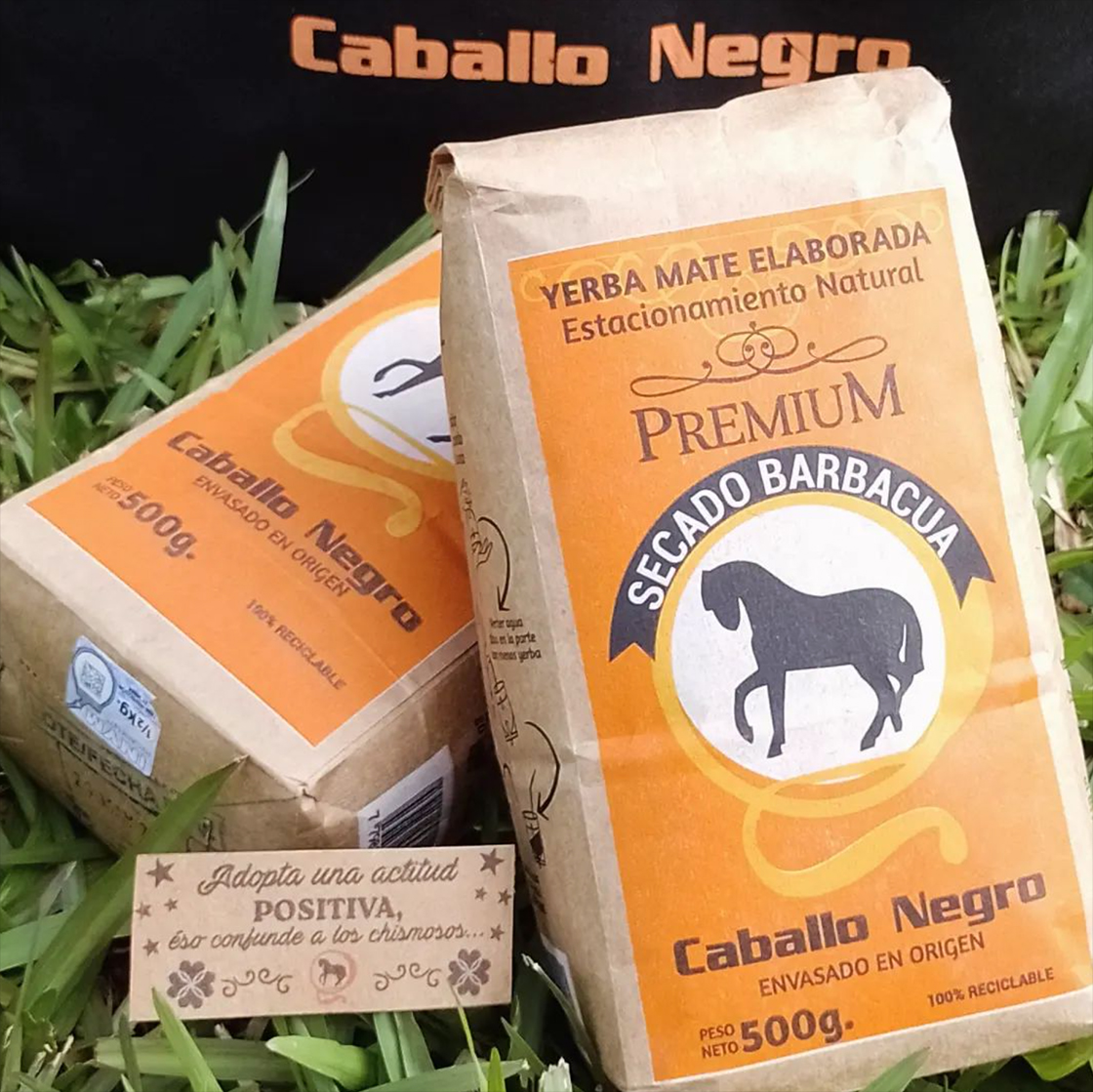 caballo negro prémium yerba mate tea