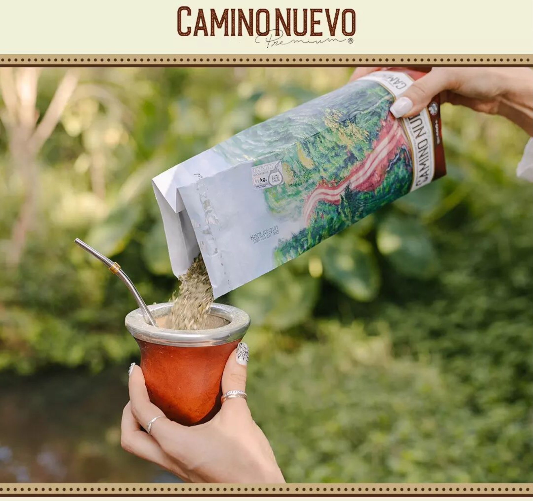 Camino Nuevo organikus yerba mate tea