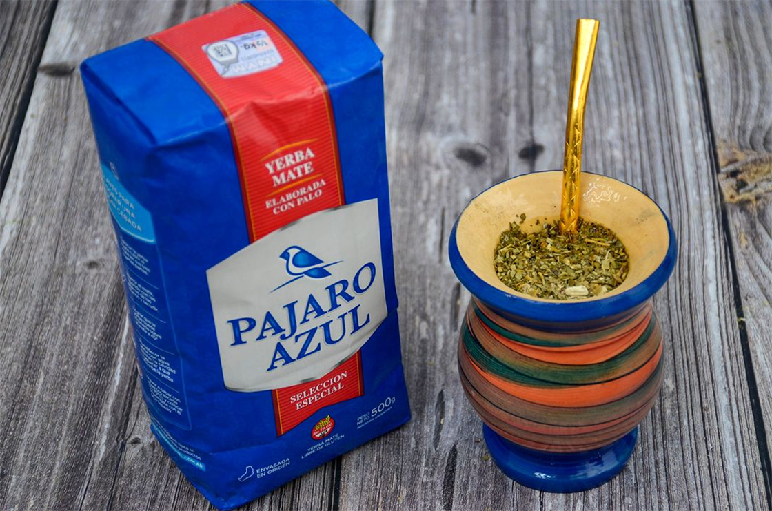 pajaro azul prémium yerba mate tea