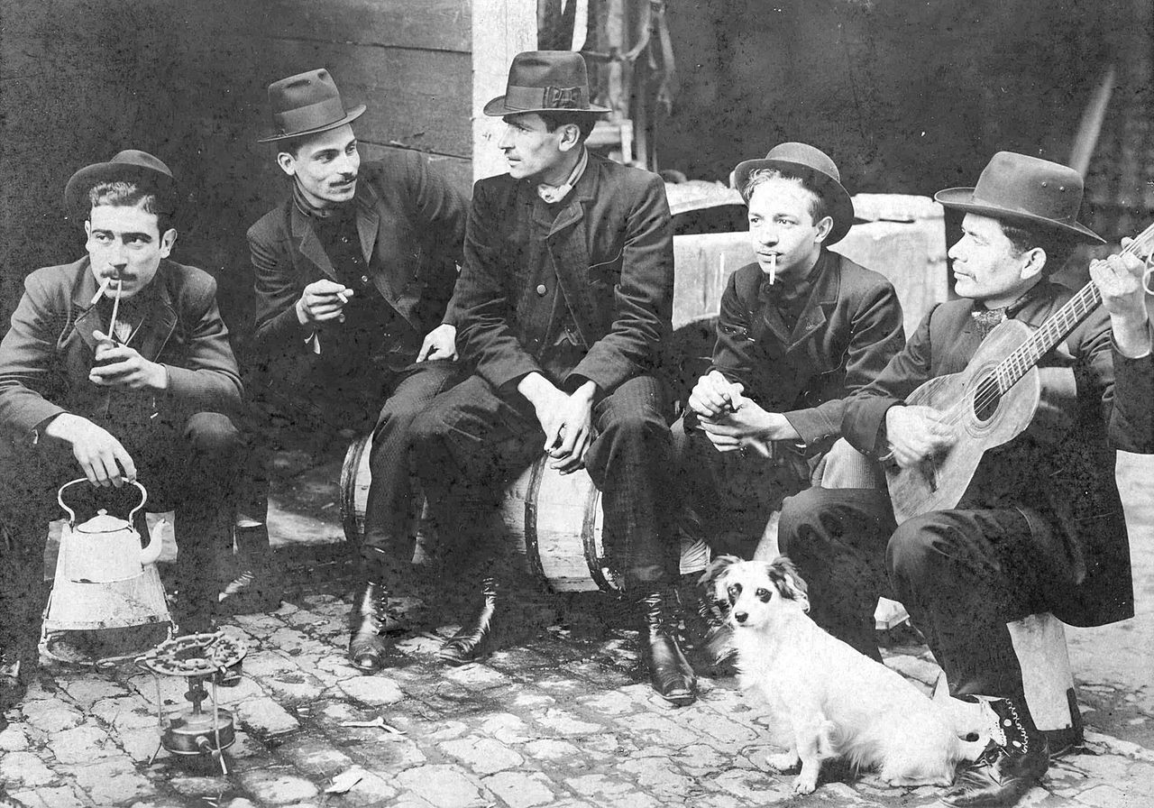 Matézó kocsihajtók 1906.