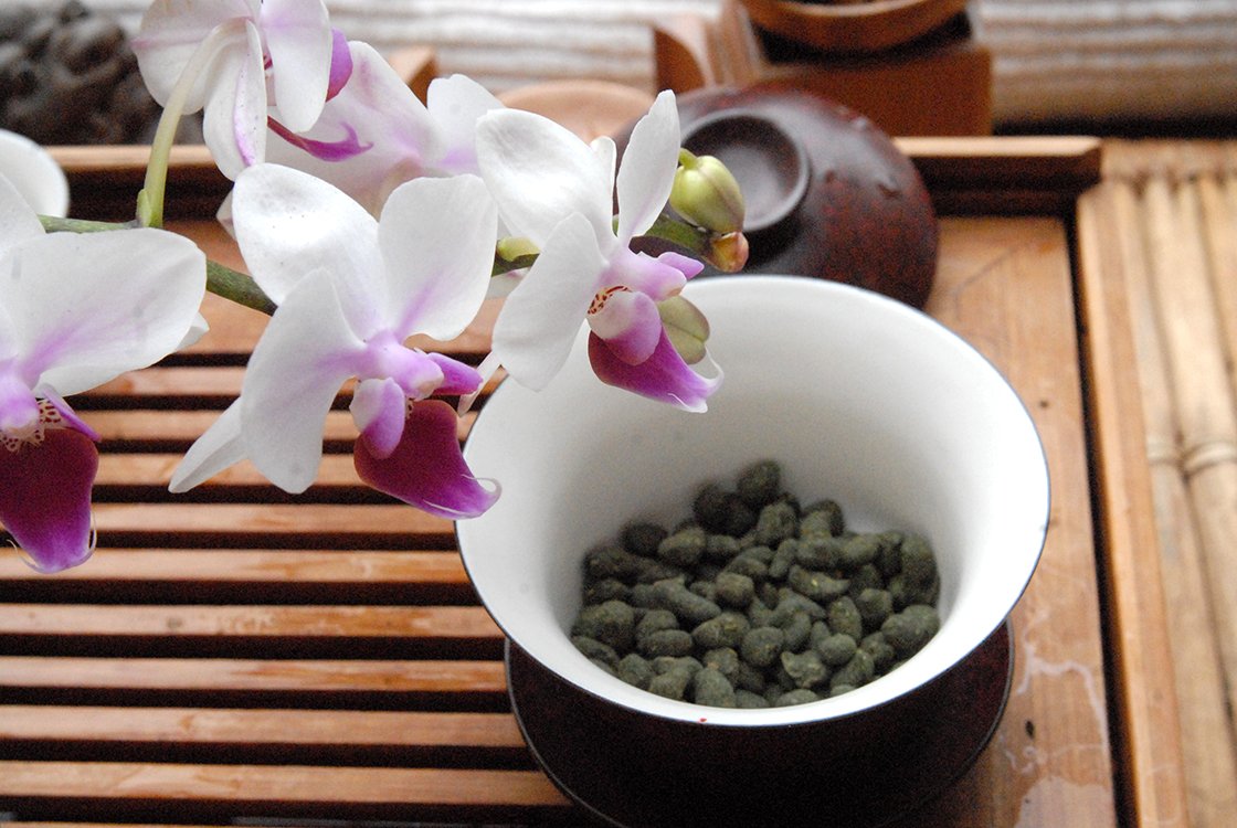 Lan Gui Ren Nemes-orchidea-ginszeng oolong-tea
