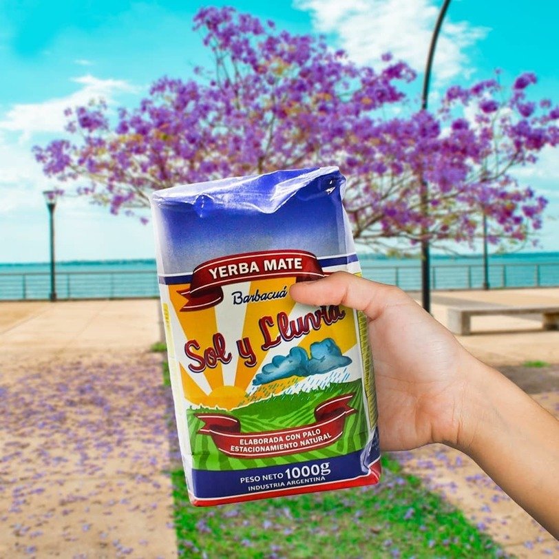 Sol y Lluvia Barbaqua yerba mate