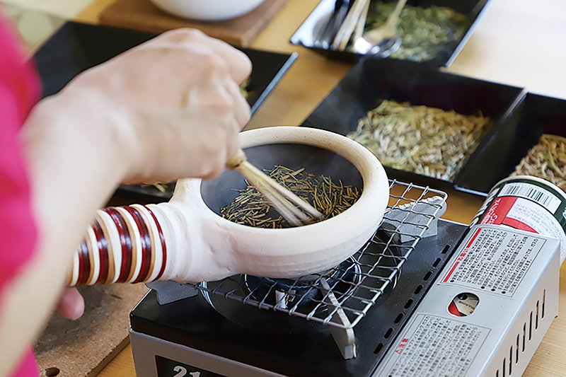 hojicha horoku frissen sütött hojicha