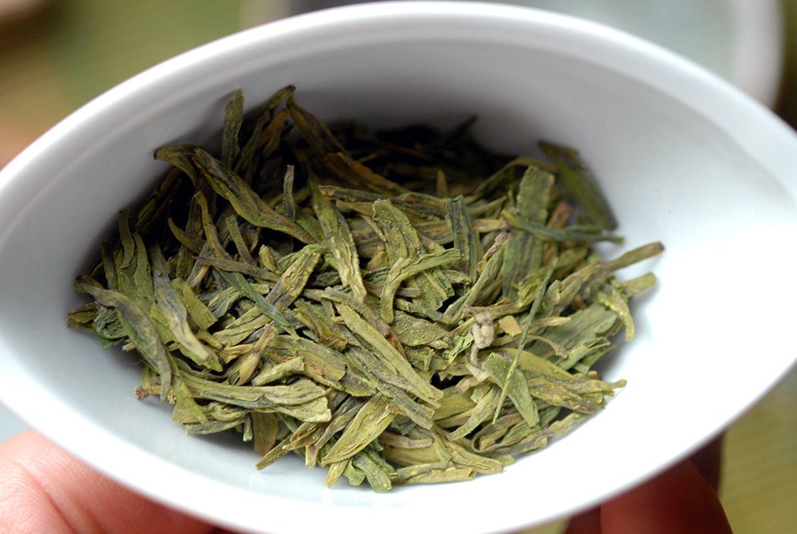 Prémium Shi Feng Long Jing kínai zöld tea