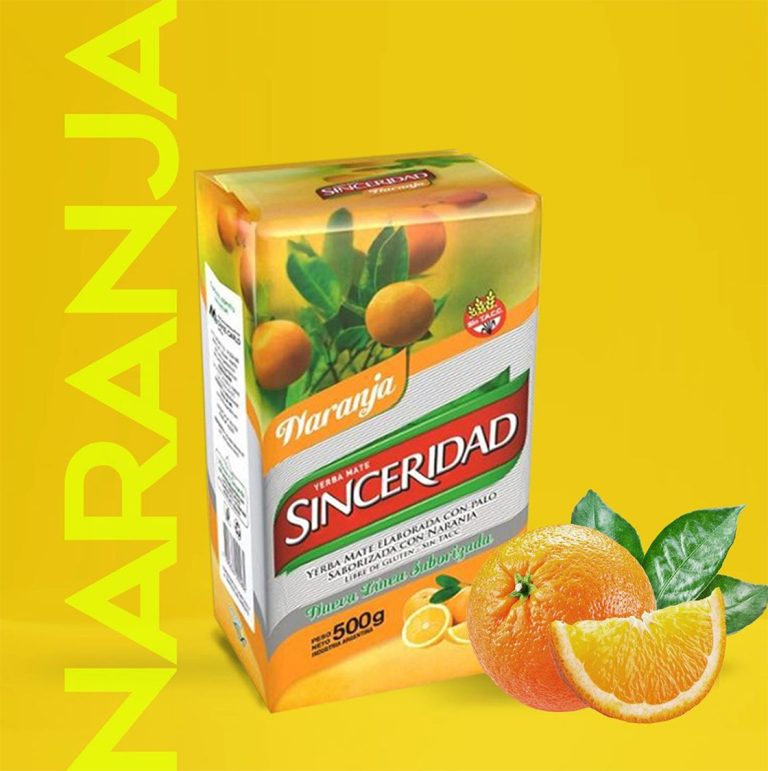 Sinceridad Naranja mate tea