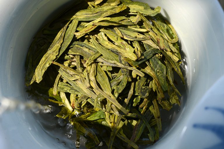 Prémium Shi Feng Long Jing kínai zöld tea