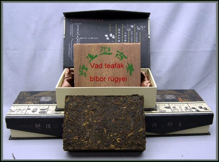 2005 Vad teafák bíbor rügyei sheng puerh tea
