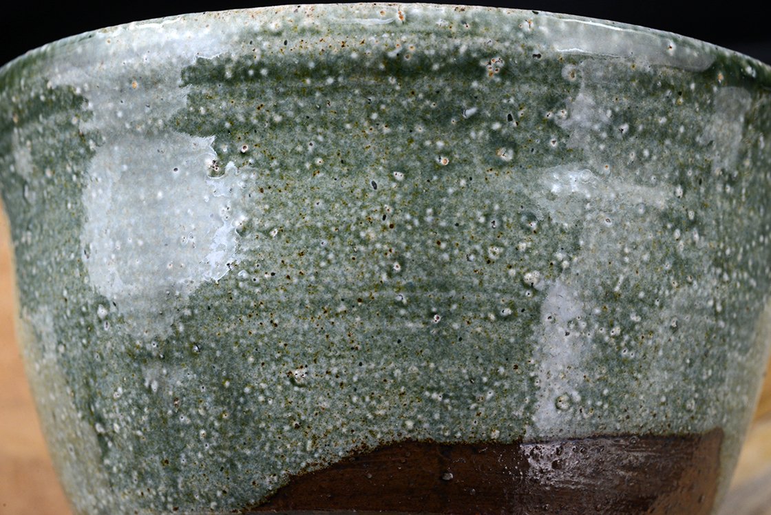 Fujimoto türkizzöld chawan