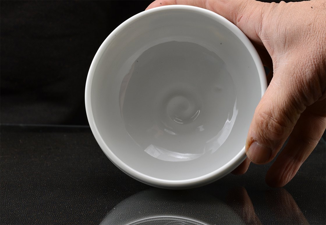 izushi lótusz japán porcelán teáscsésze