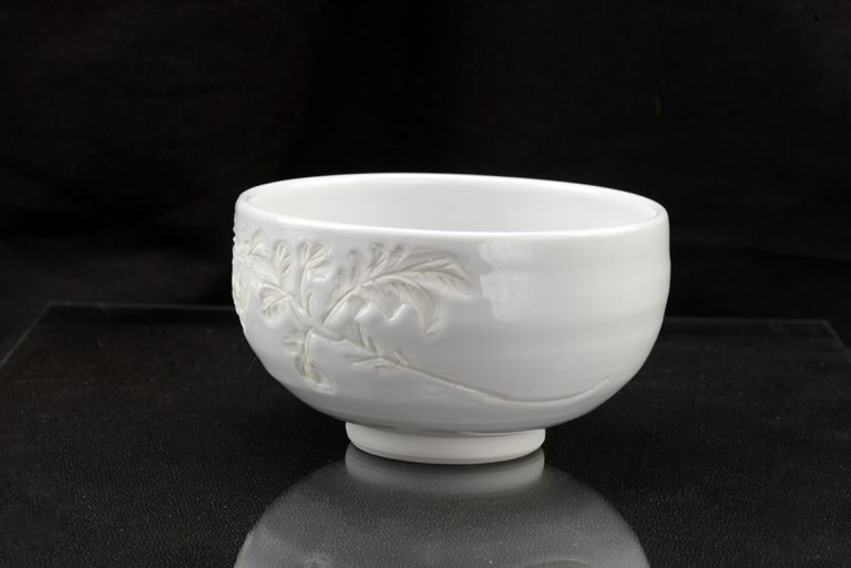 izushi lótusz japán porcelán teáscsésze