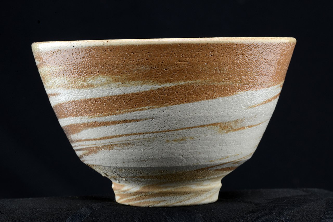 Tadashi Shibata Seto chawan matcha teáscsésze