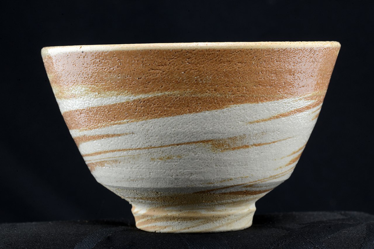 Tadashi Shibata Seto chawan matcha teáscsésze