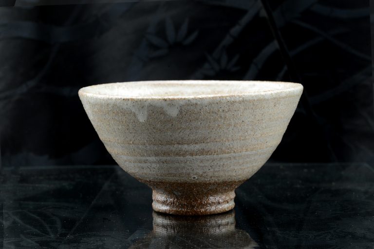 Toraku Umeda hagi chawan japán matcha teáscsésze