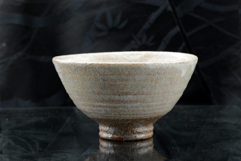 Toraku Umeda hagi chawan japán matcha teáscsésze