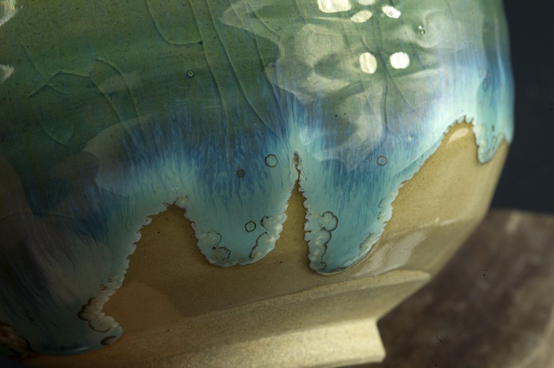 III. Tetsuzan Yamaoka agano yaki japán matcha teáscsésze