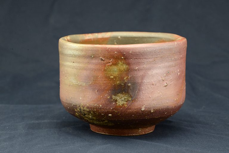 Bizen chawan teáscsésze