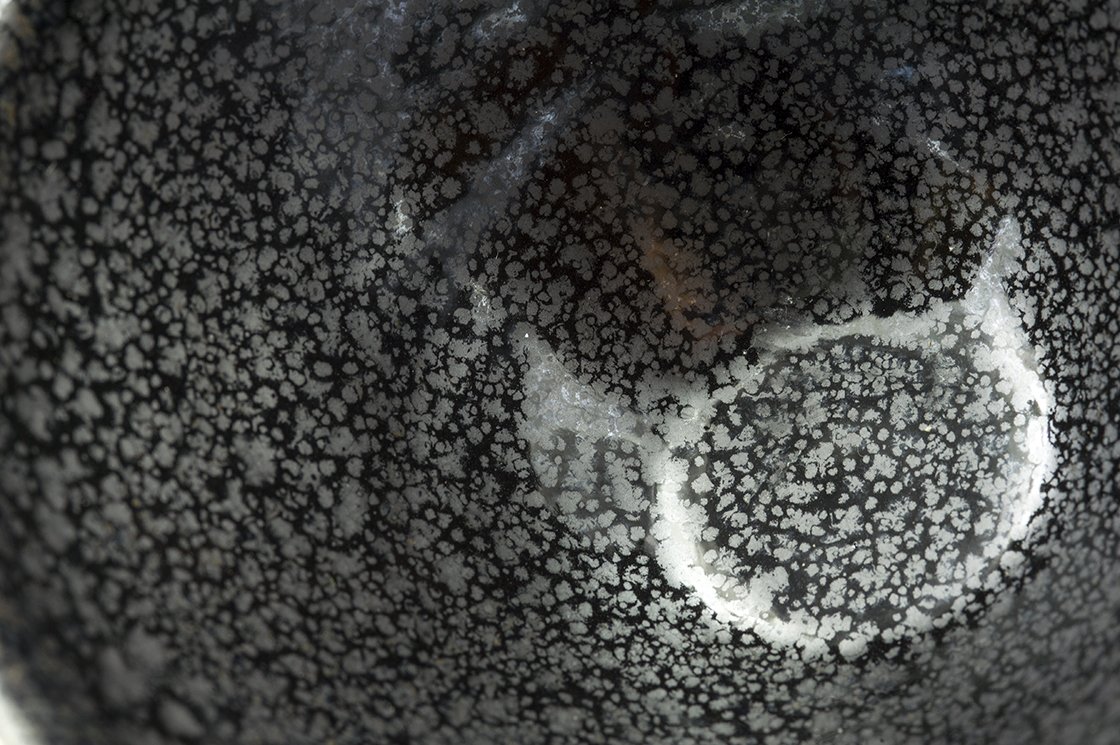 Igazi tenmoku chawan japán matcha teáscsésze