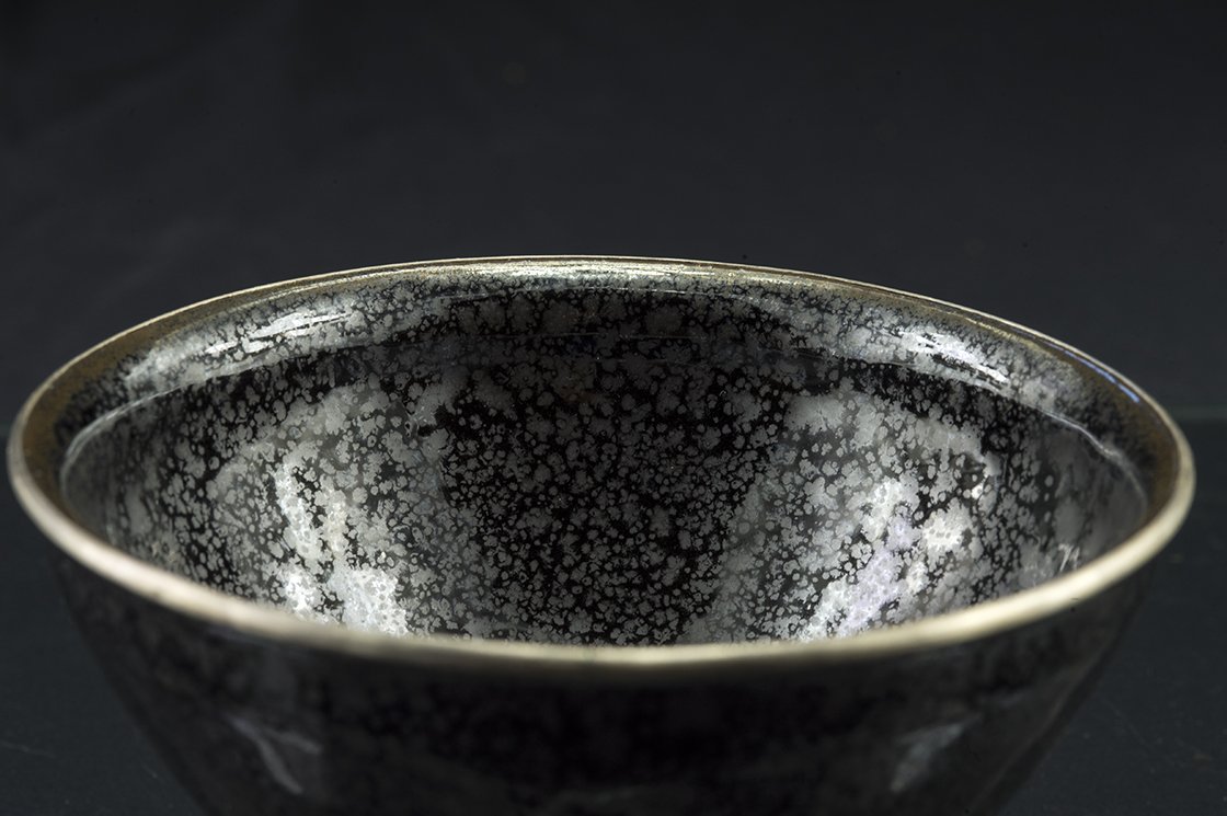 Igazi tenmoku chawan japán matcha teáscsésze