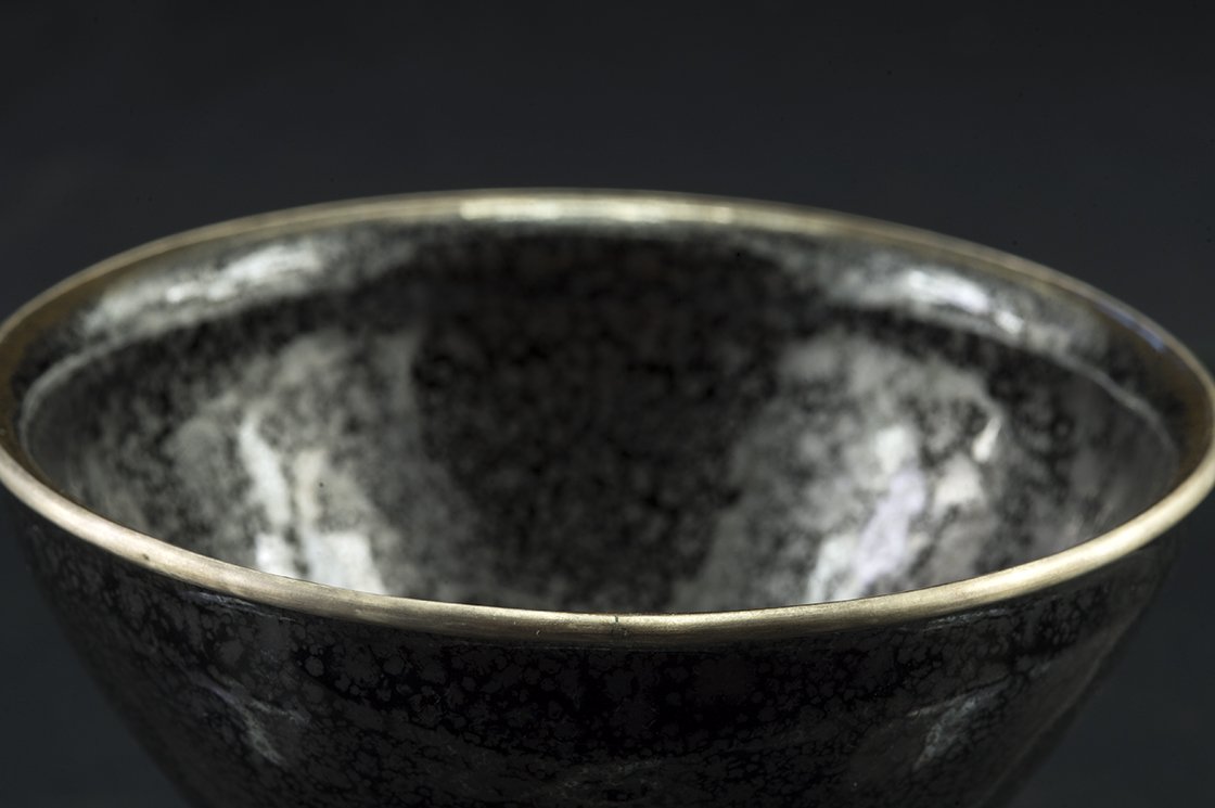 Igazi tenmoku chawan japán matcha teáscsésze