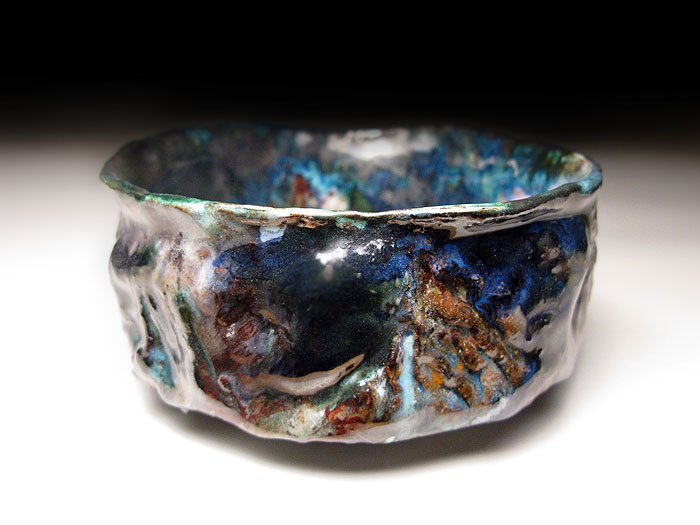Frederic Pagace raku bowl series
