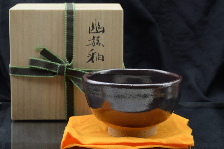 Seto chawan japán teáscsésze Tatsuji Kato