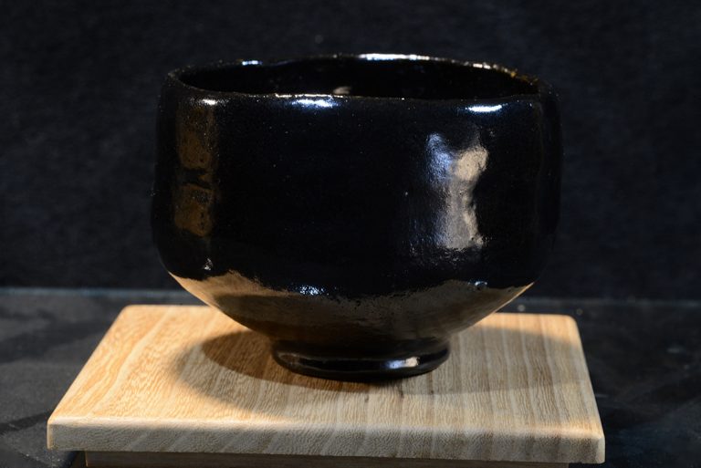 Miyo Oda Raku chawan teáscsésze