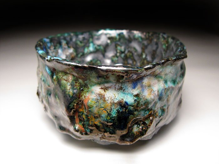 Frederic Pagace raku bowl series