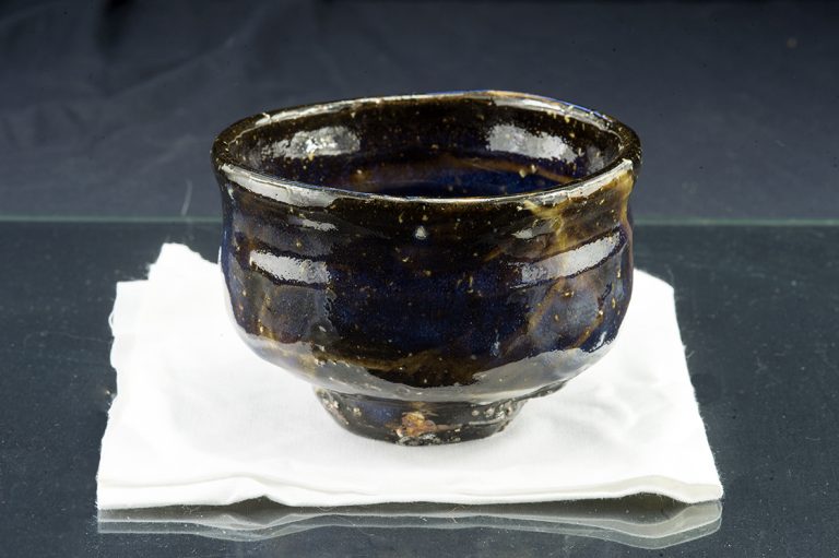 Seigan kobaltkék chawan matcha teáscsésze