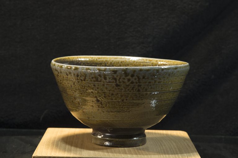 Tamba chawan japán matcha teáscsésze Fumio Onishi