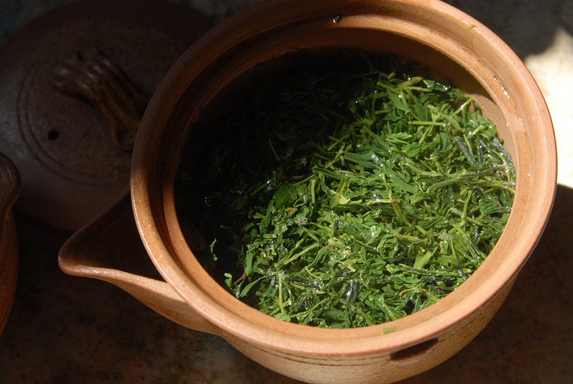 Bizen gyokuro japán teáskészlet