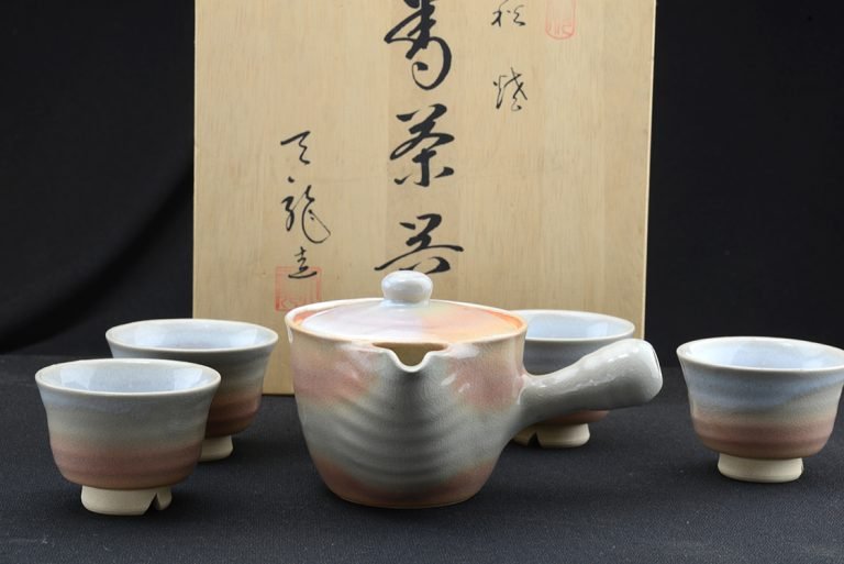 hagi japán teáskészlet banchához