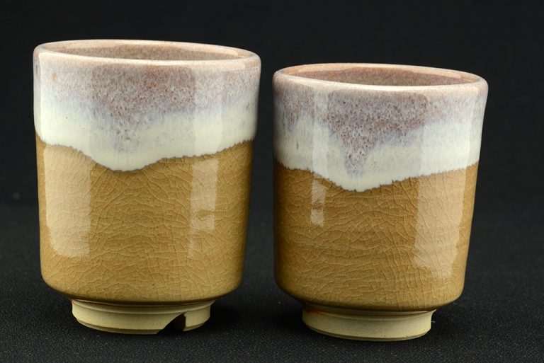 Hagi japán teáscsésze pár