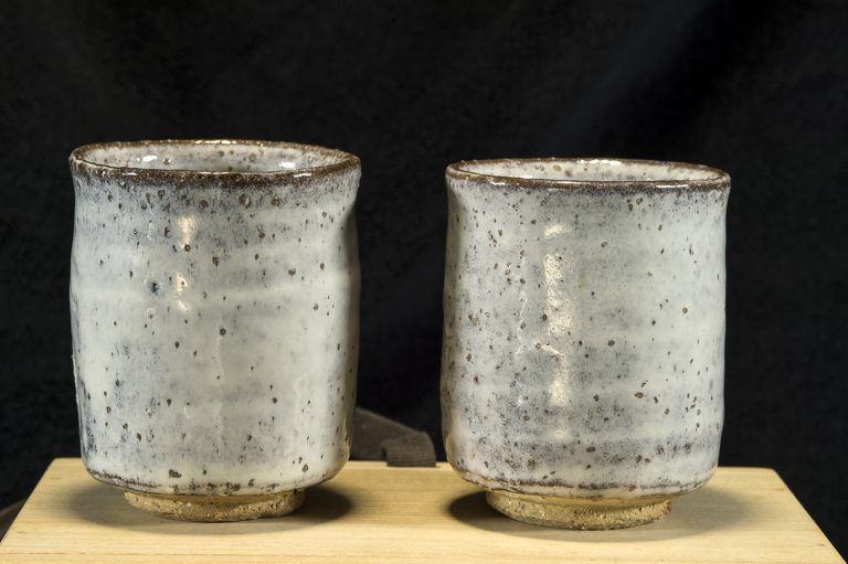 Zenzo Hatano Hagi yunomi teáscsésze pár