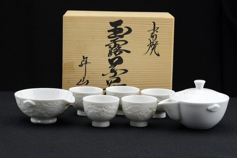 Izushi japán porcelán teáskészlet