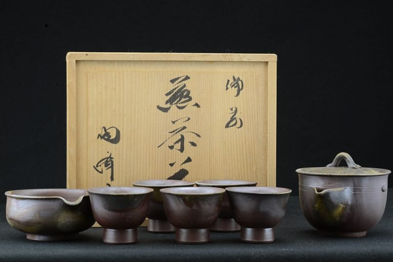 Kimura bizen teás készlet