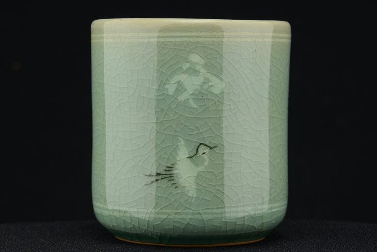 koreai celadon teáscsésze pár