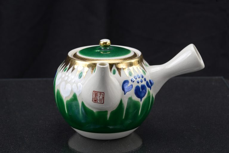 Kutani yaki japán teáskészlet