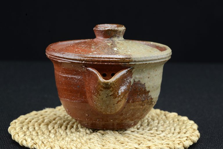 Rakusai Takahashi shigaraki teáskészlet