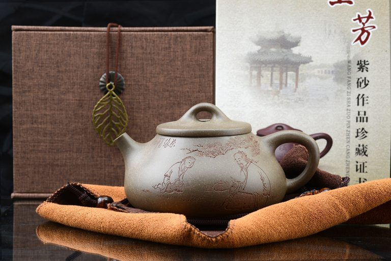 A Mester és tanítványa shipiao yixing teáskanna