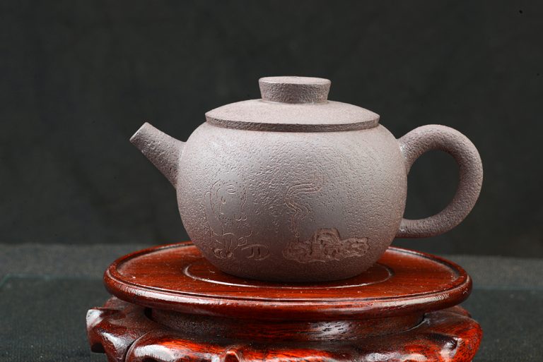 Julunzhu mély meditáció kínai yixing teáskanna