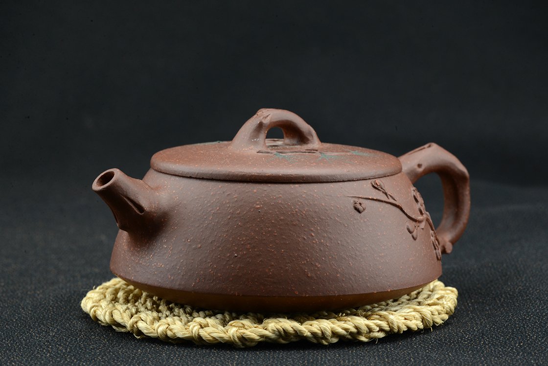 fenyőmintás shipiao yixing teáskanna